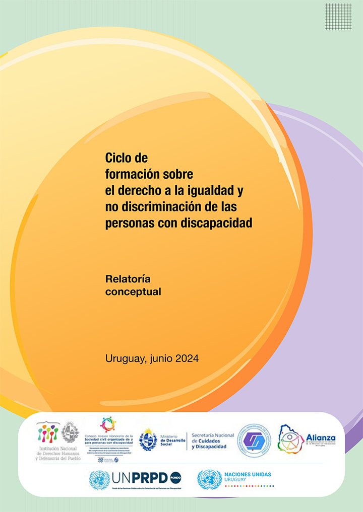 PDF: Ciclo de formación sobre el derecho a la igualdad y no discriminación de las personas con discapacidad